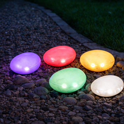Solar Stone Lights