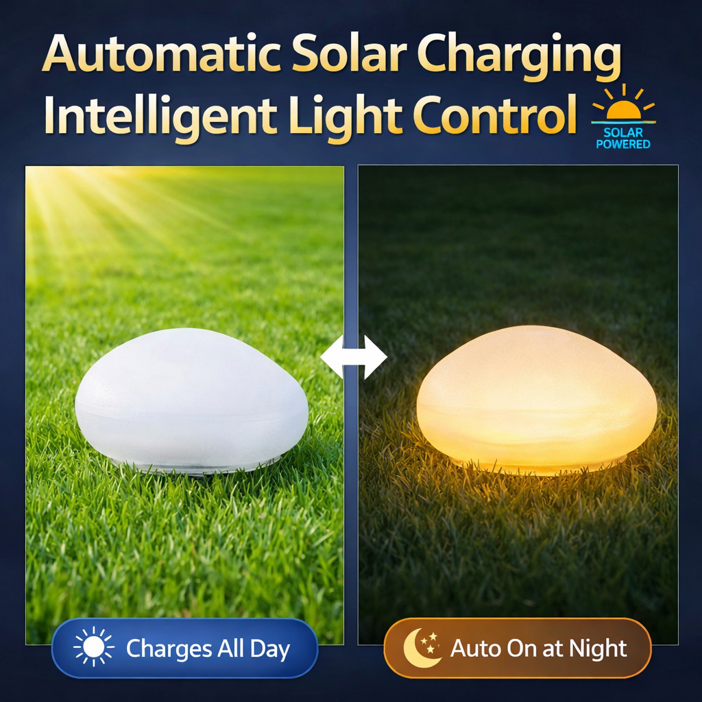 Solar Stone Lights