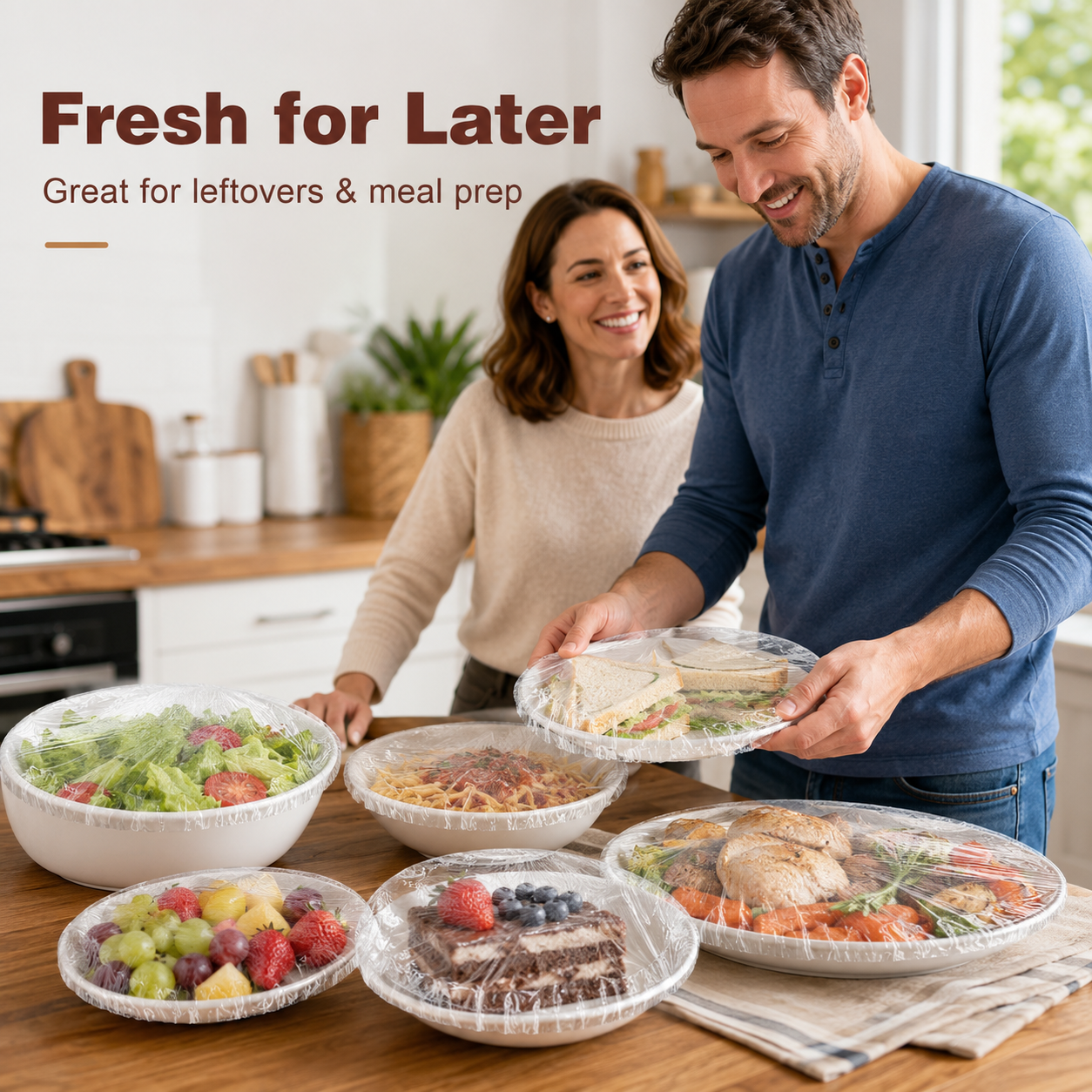⏳Last day of special offer, 50% off!! 🔥Food-grade clear elastic food covers, suitable for bowls, plates
